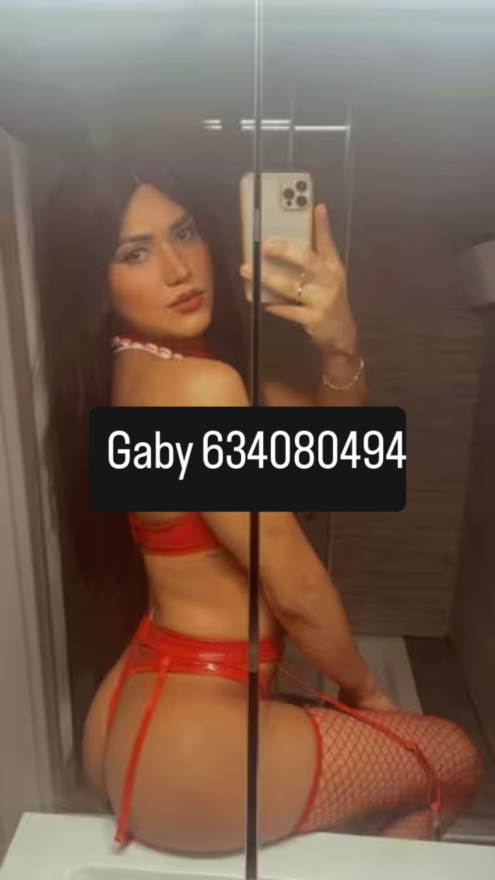 Gaby trans MUY simpática y femenina