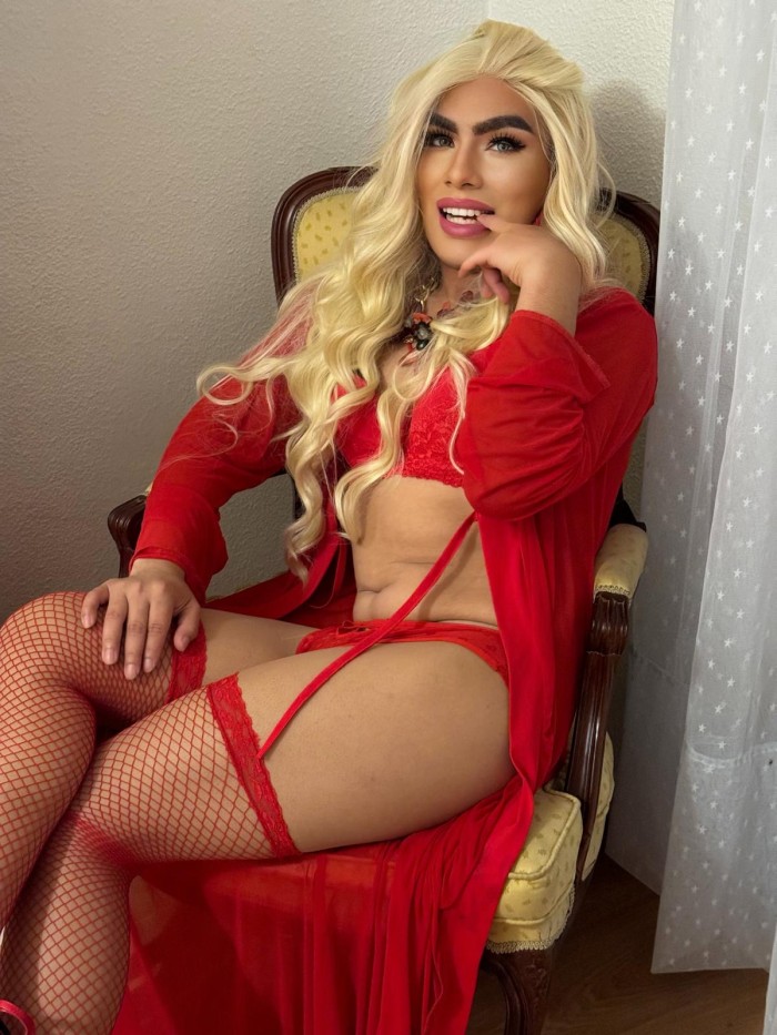 BELLA TRANS RUBIA Y SENSUAL EN BURGOS