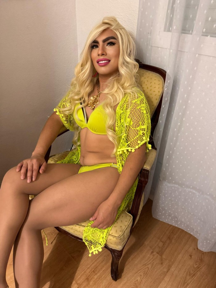 BELLA TRANS RUBIA Y SENSUAL EN BURGOS