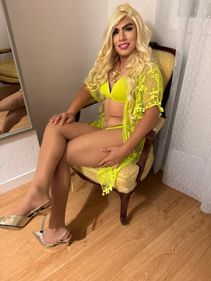 BELLA TRANS RUBIA Y SENSUAL EN BURGOS