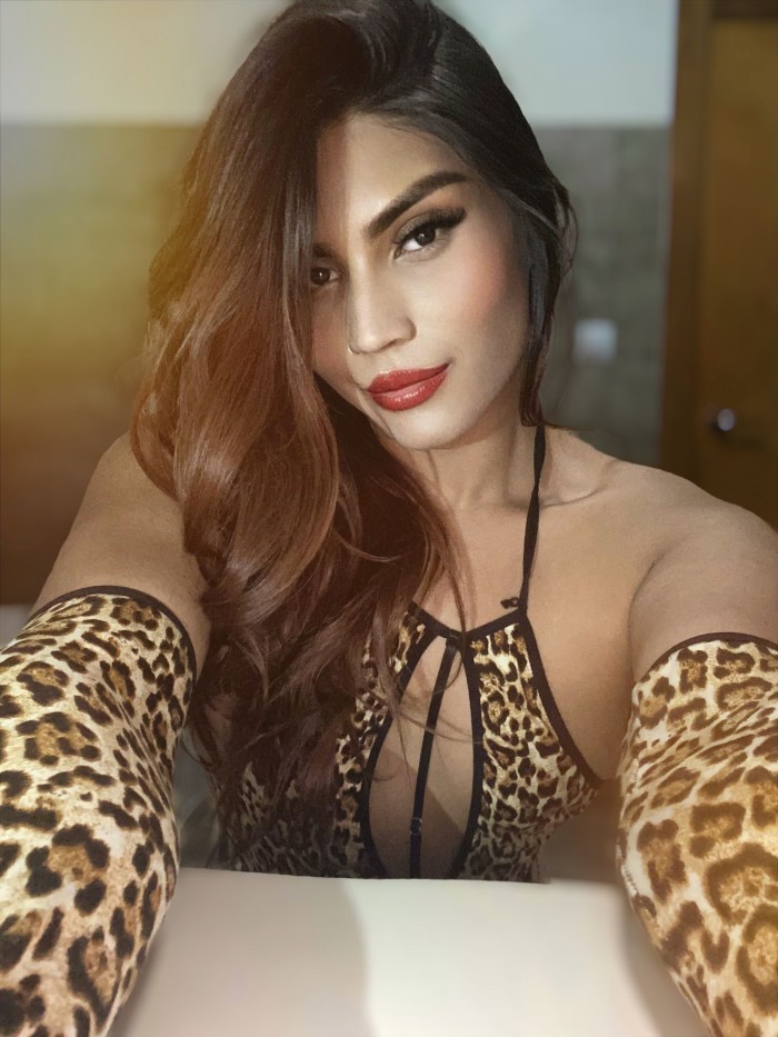 CHICA TRANS SEXI CON BUENA VERGA Y ERECCIÓN X 90 H