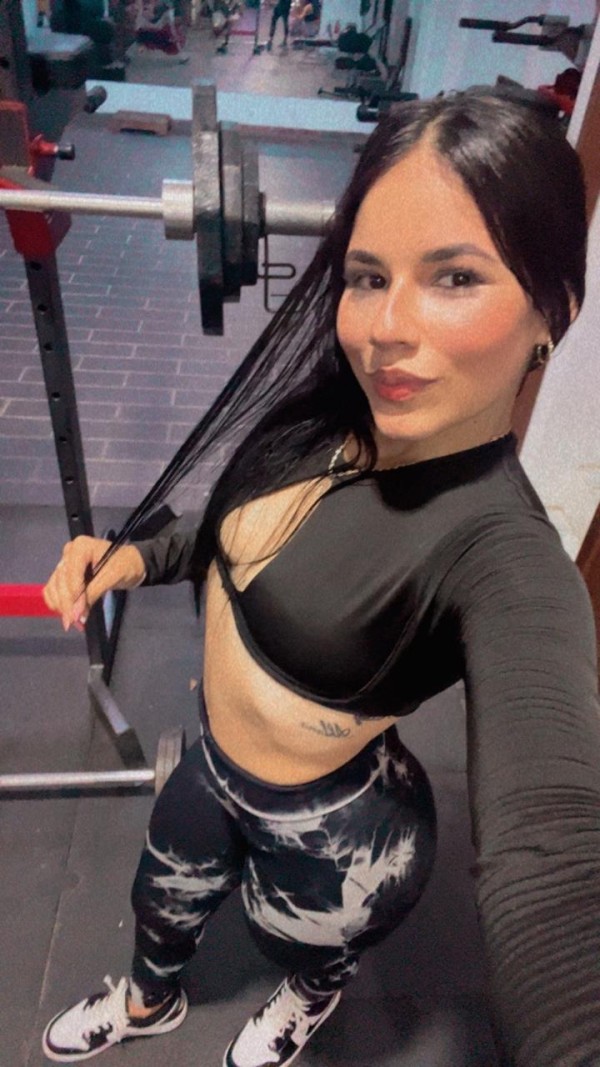 Cuerpo de gimnasio, colombiana hermosa