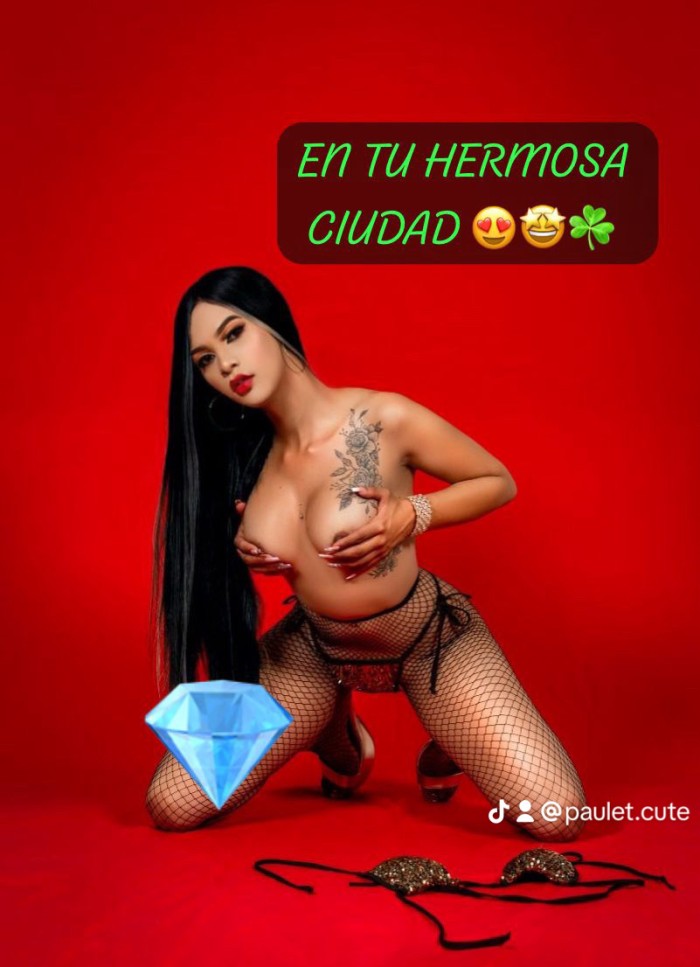 YO SOY BELLA PAULETH BOMBA SEXY COLOMBIANA TETONA ESPERMA EXPERTA EN NOVATO