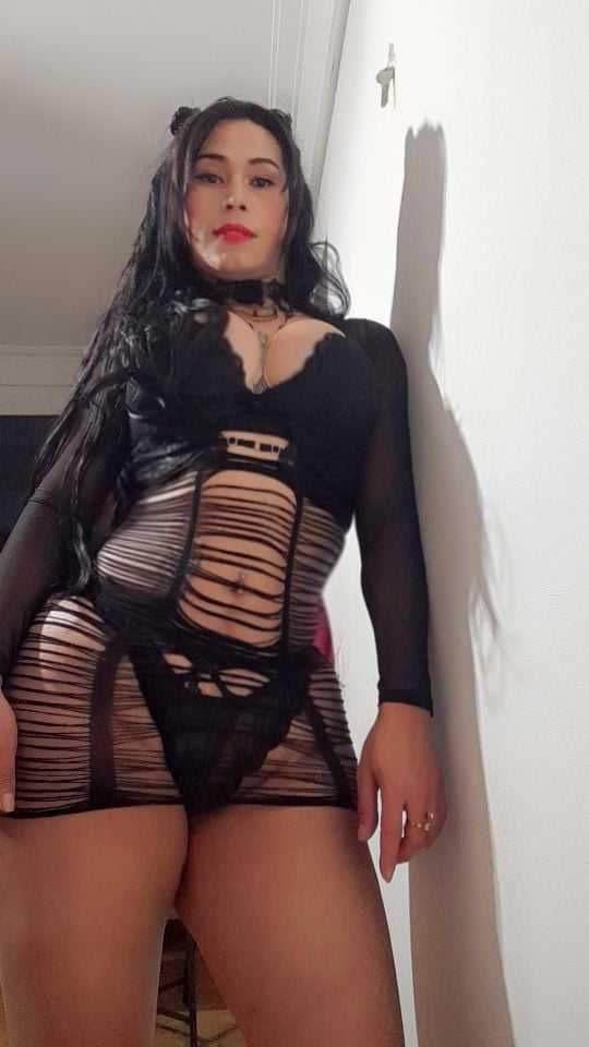 Extrovertida fogosa Latina Trans VIP ven compruébalo