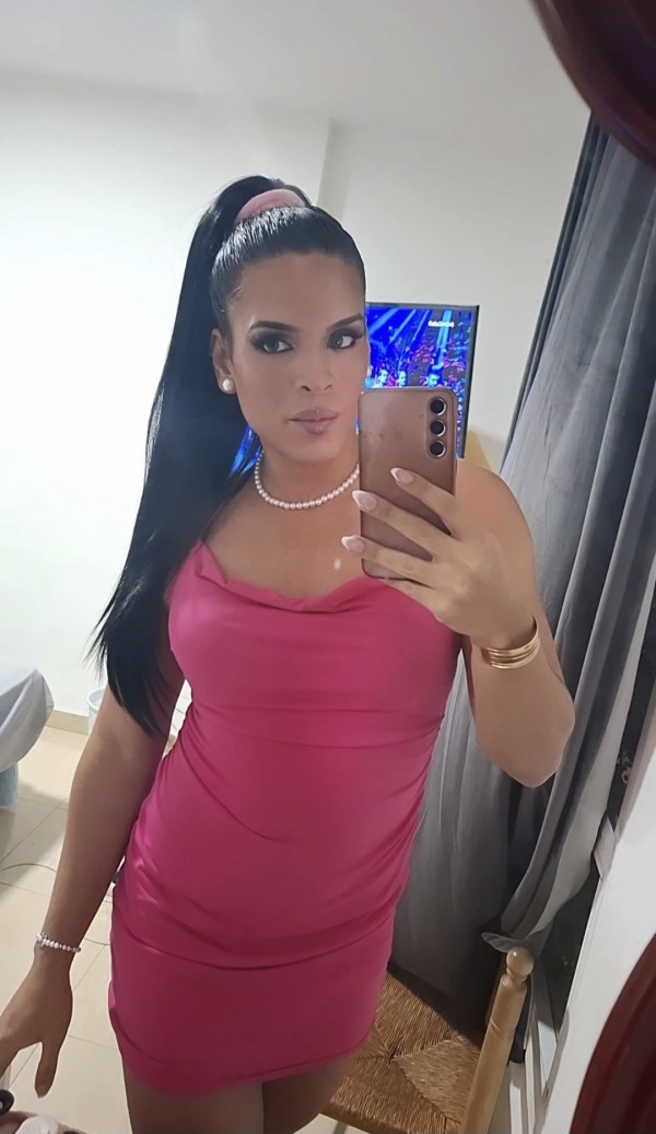 En Malaga Andrea guapa trans colombiana