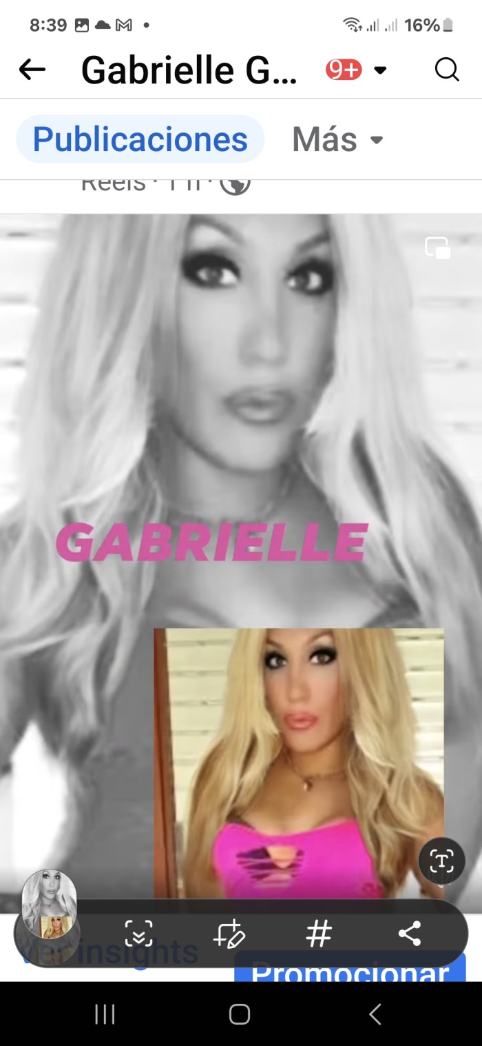 ARGENTINA GABRIELLE  transexual  BELLA VILANOVA I LA