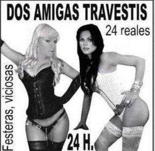 DOS AMIGAS TRAVESTÍ BRASILEÑA LÉSBICO REAL