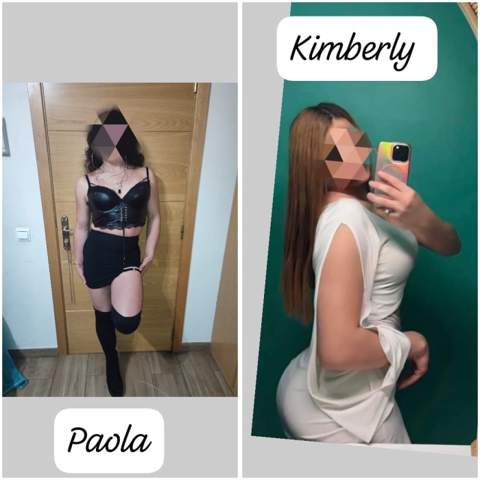 Novedad en tu zona dos amigas trans hacemos trio