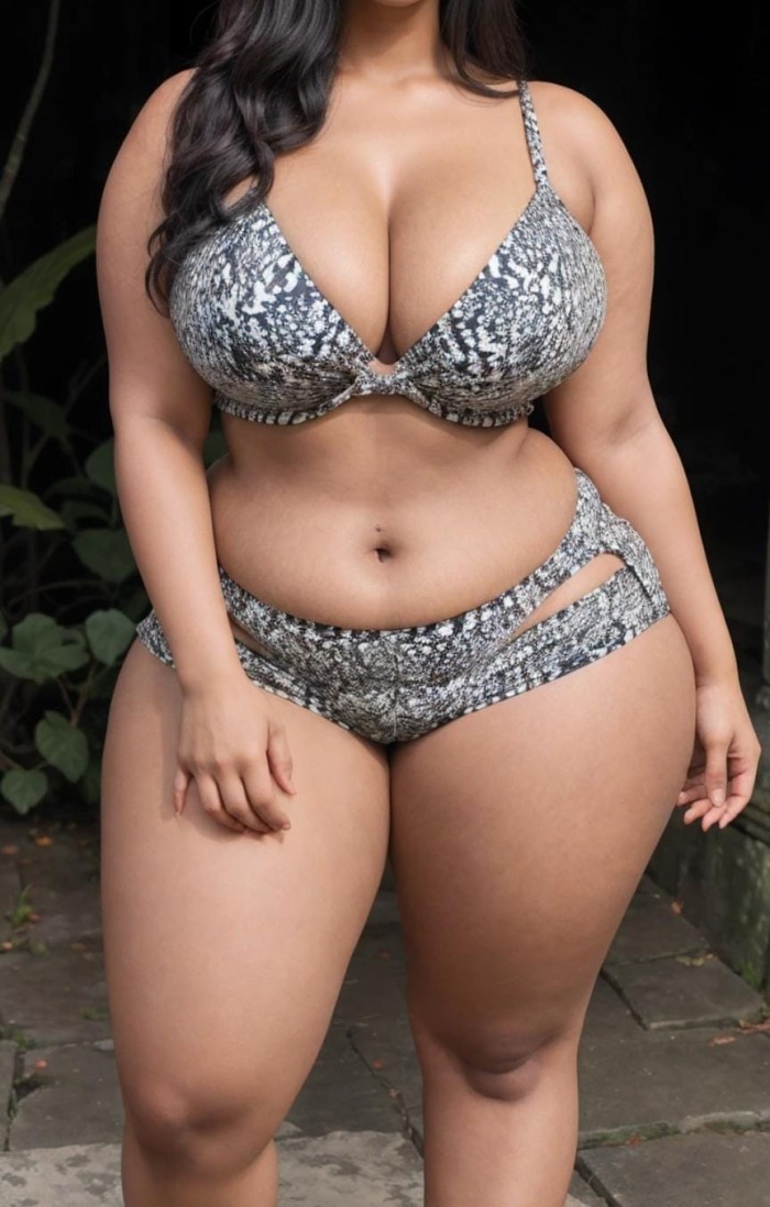 Gordita natural,tetas grandes Curvy!