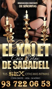 EL XALET DE SABADELL...TU MEJOR OPCION DE PLACER!