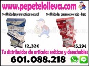 UNILATEX 144 PRESERVATIVOS 12,32 €