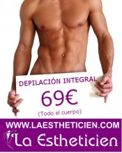 CONOCE NUESTRA PROMOCIÓN ¡¡¡DEPILACIÓN TODO EL CUERPO 69€!!!