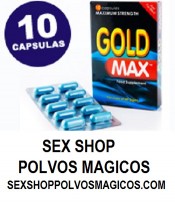 GOLD MAX AFRODISIACO POTENTE PARA HOMBRES: SEX SHOP POLVOS M