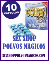 GOLDEN ROOT AFRODISIACO HOMBRE, SEX SHOP POLVOS MAGICOS