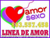 LINEA DE AMOR Y SEXO 803 557 458, QUIERES LIGAR? BUSCAS EL A