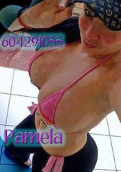 DEJA QUE PAMELA LLENE TU VIDA DE SUPREMO PLACER