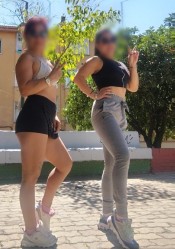 HOY MADRE Y HIJA JUNTATAS MASAJES A CUATRO MANOS