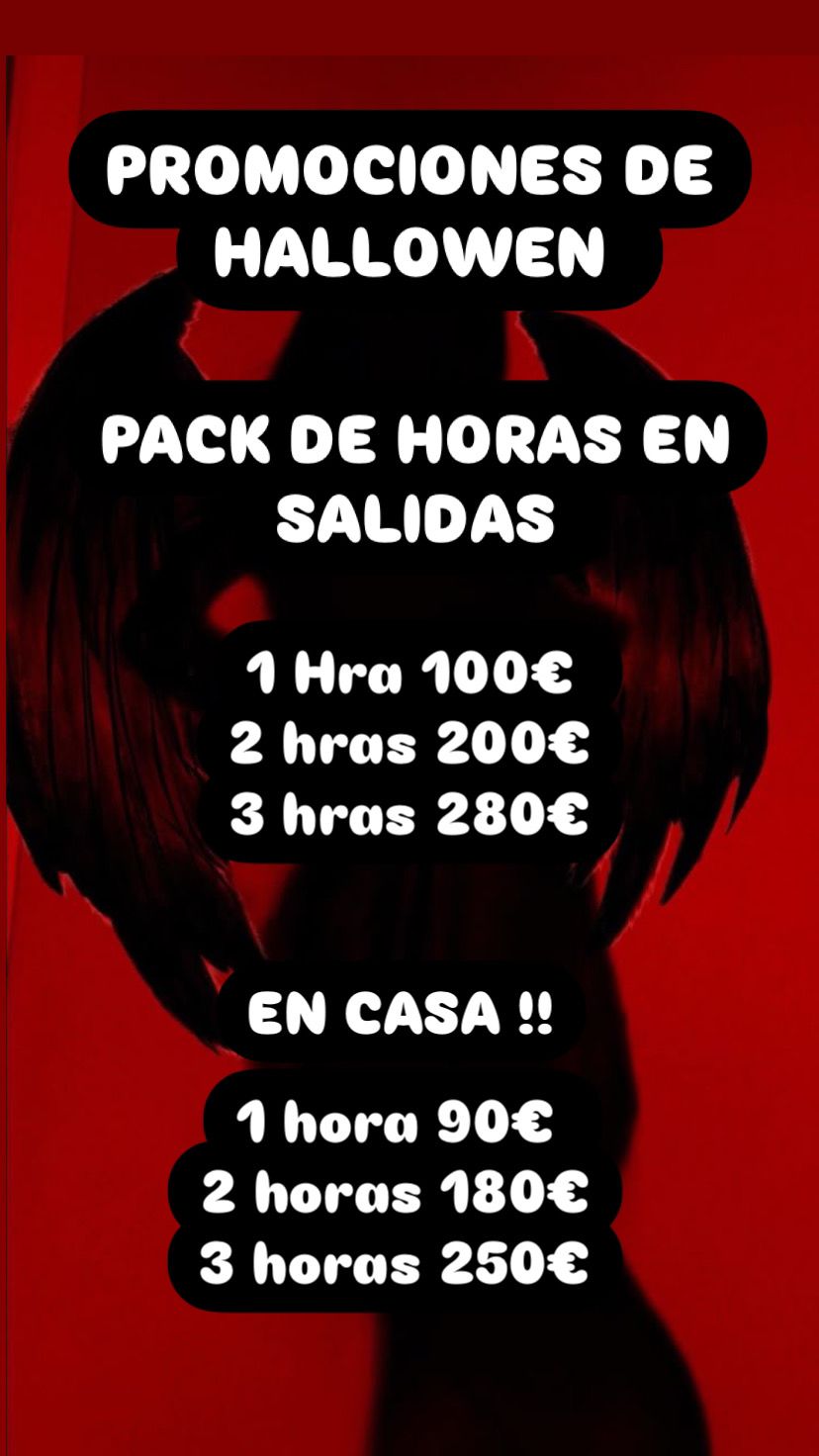 HOY PACK DE HORAS/ SALIDAS/ PROMOCIONES, CHICAS GUARRAS Y FIESTERAS/ 24 HRS