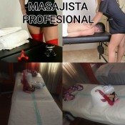 MASAJISTA PROFESIONAL EN CAMILLA  4 MANO